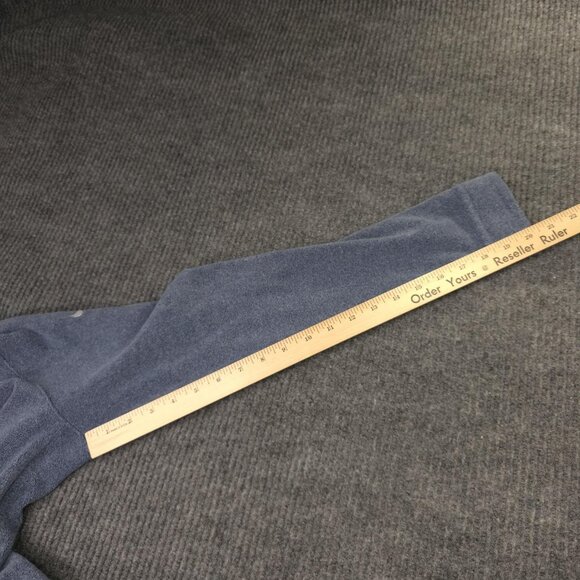 Nike Dri-FIT Sweater Jacket Womens L Cowl Neck Pullover Fleece Side Zip Pockets - Picture 13 of 16